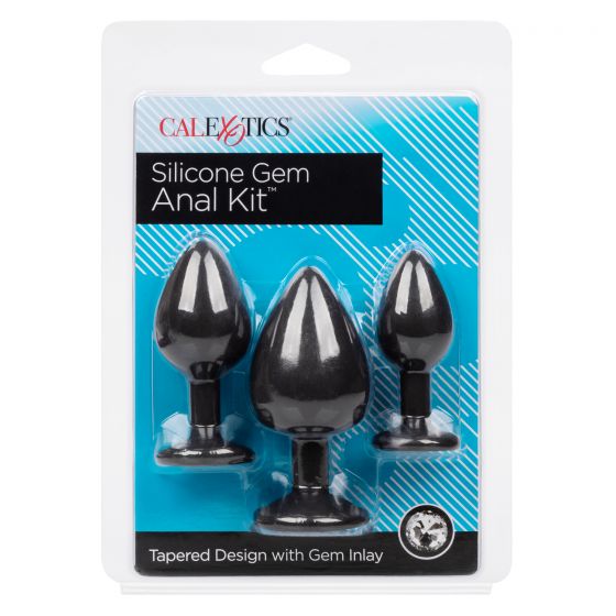 CalExotics Silicone Gem Anal Kit - Black