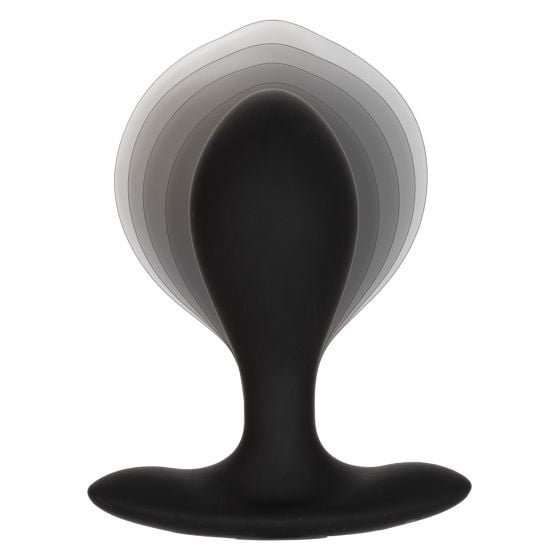 CalExotics Weighted Silicone Inflatable Plug with Detachable Hose