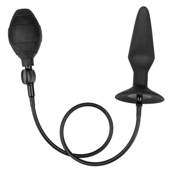 CalExotics Large Silicone Inflatable Plug with Detachable Hose