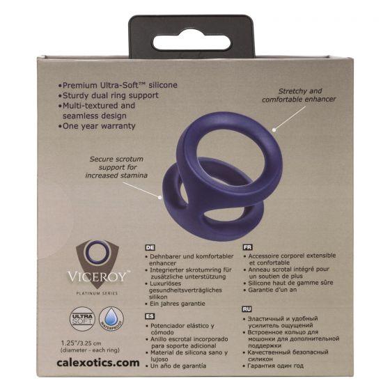 CalExotics Viceroy Dual Ring Cock Ring Cage
