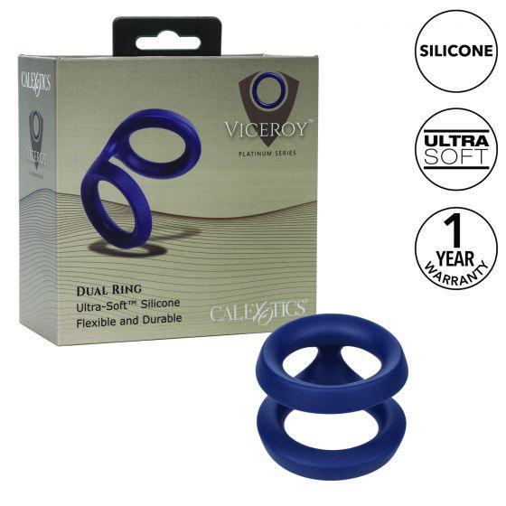 CalExotics Viceroy Dual Ring Cock Ring Cage