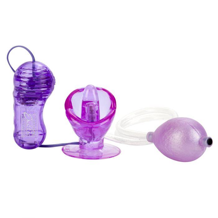 CalExotics Shane's World Vibrating Suction Tongue Clitoral Stimulator