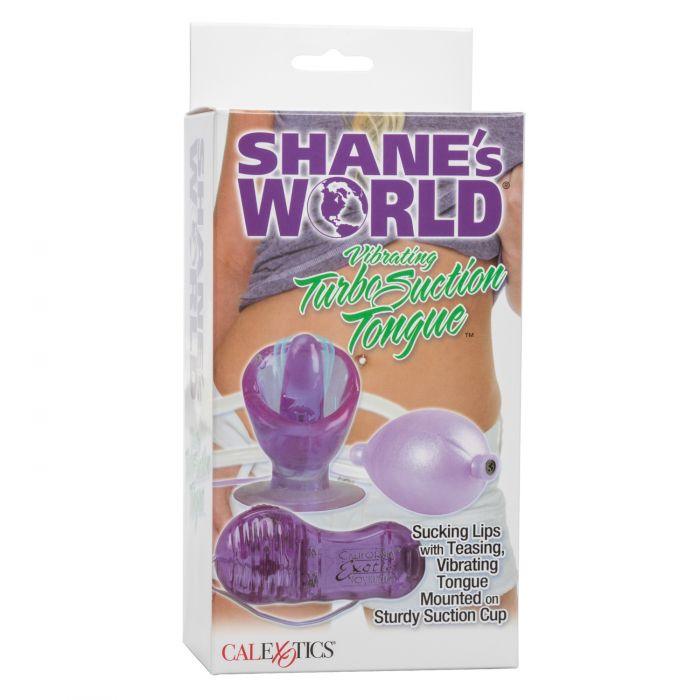 CalExotics Shane's World Vibrating Suction Tongue Clitoral Stimulator