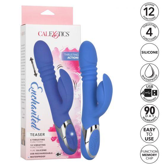 CalExotics Enchanted Teaser Rechargeable Thrusting Vibrator