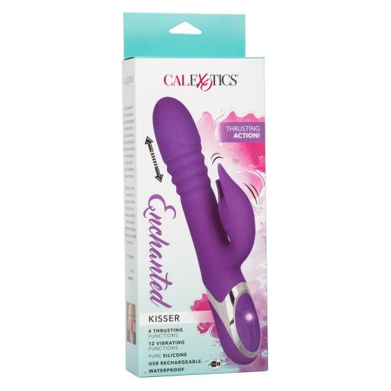 CalExotics Enchanted Kisser Rechargeable Thrusting Vibrator