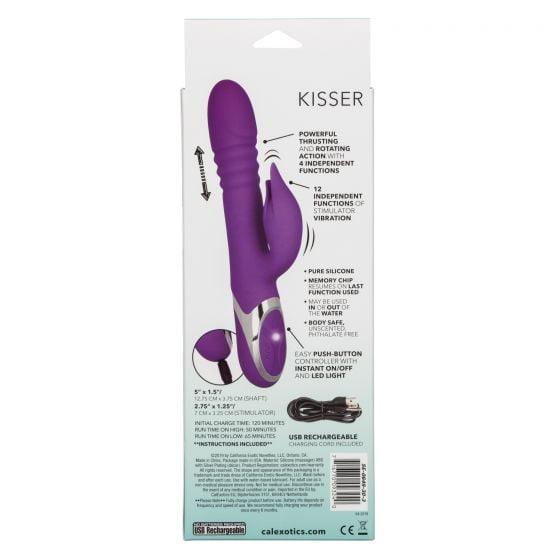 CalExotics Enchanted Kisser Rechargeable Thrusting Vibrator