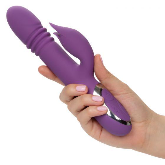 CalExotics Enchanted Kisser Rechargeable Thrusting Vibrator