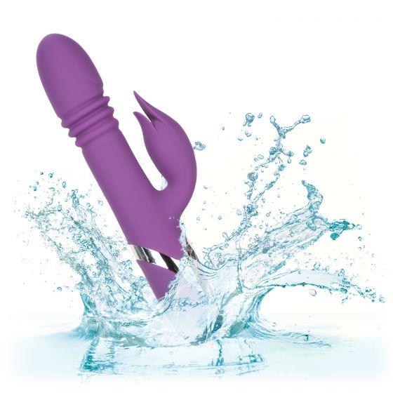 CalExotics Enchanted Kisser Rechargeable Thrusting Vibrator