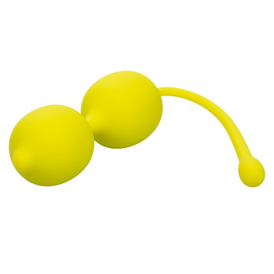 CalExotics Kegel Training 2pc Set - Lemon