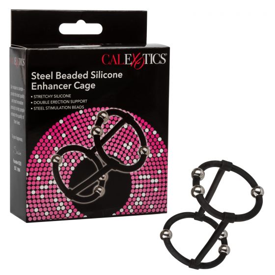 CalExotics Steel Beaded Silicone Enhancer Cage