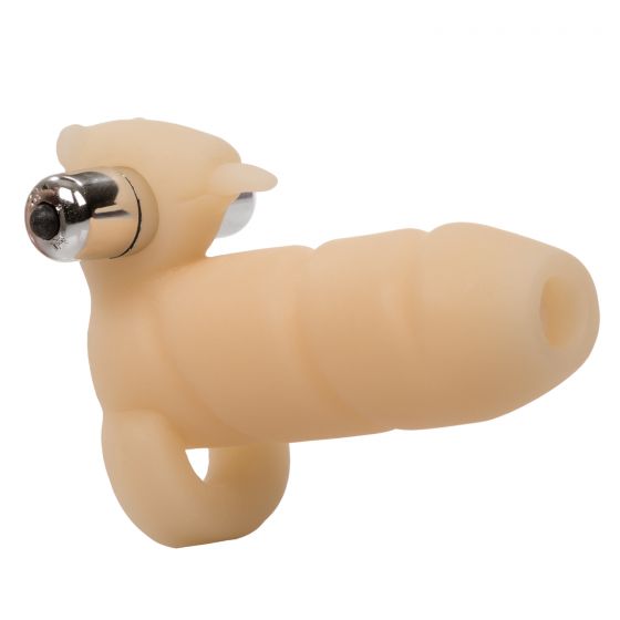 CalExotics Futurotic 4-Way Arouser Vibrating Penis Sleeve