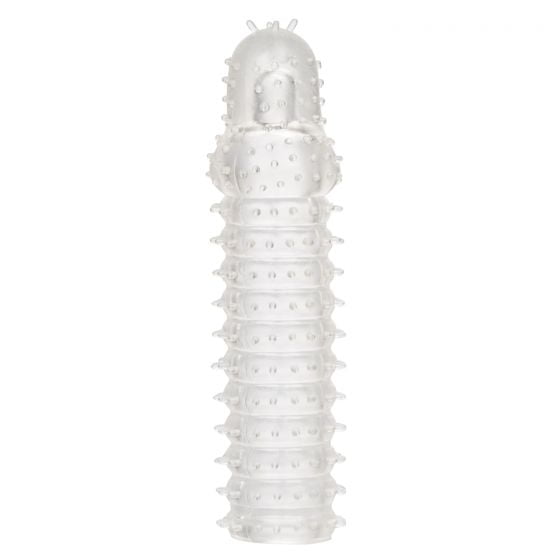 CalExotics 3 Piece Penis Sleeve Extension Kit - Clear