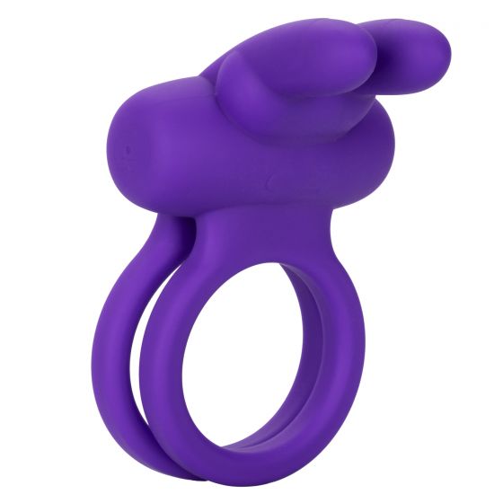 CalExotics Silicone Dual Rockin' Rabbit Vibrating Cock Ring