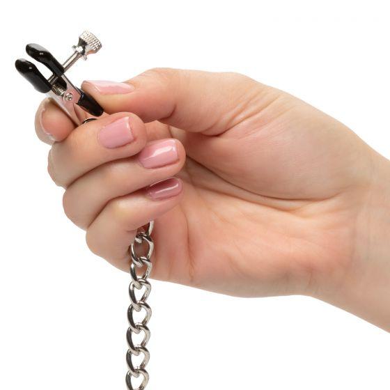 CalExotics Nipple Play Weighted Dual Tier Nipple Clamps