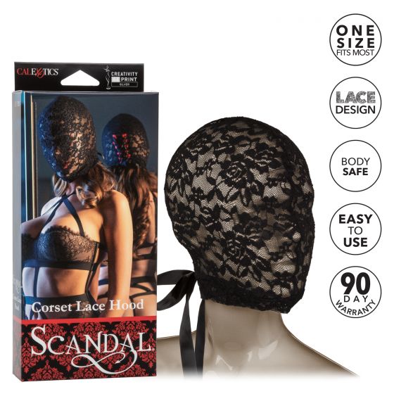 CalExotics Scandal Corset Lace Hood