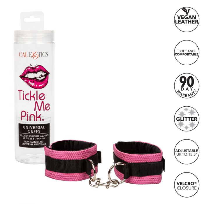 CalExotics Tickle Me Pink Universal Cuffs