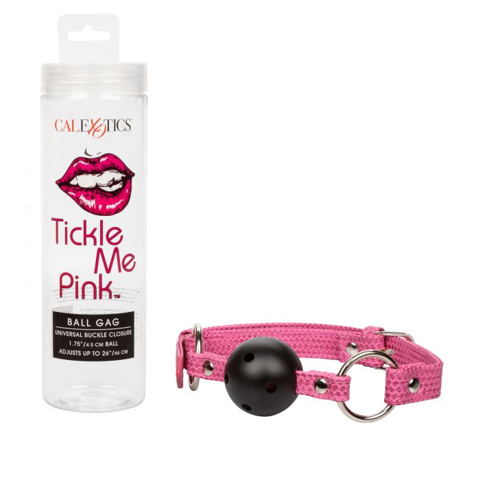 CalExotics Tickle Me Pink Ball Gag