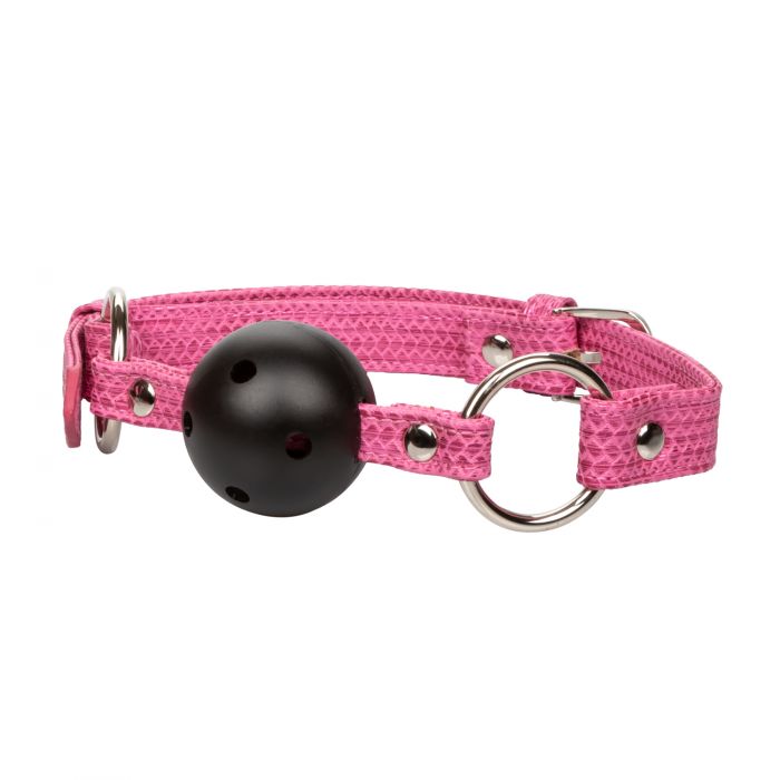 CalExotics Tickle Me Pink Ball Gag