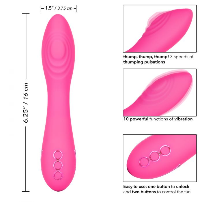 California Dreaming Surf City Centerfold Vibrator