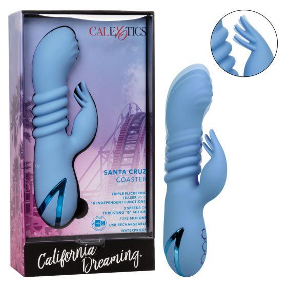 CalExotics Santa Cruz Coaster Thrusting Rabbit Vibrator