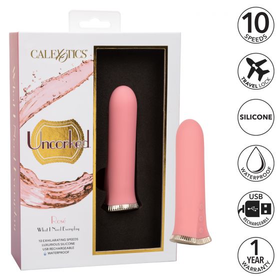 CalExotics Uncorked Rose Bullet Vibrator