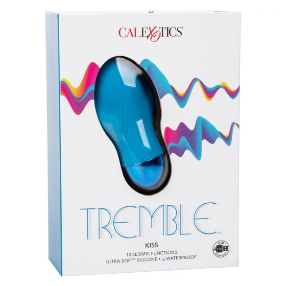 CalExotics Tremble Kiss Massager - Blue