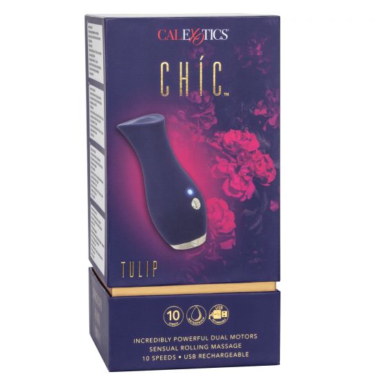 CalExotics Chic Tulip Rolling Massager