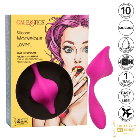 Mini Marvels Silicone Marvelous Lover Clitoral Stimulator