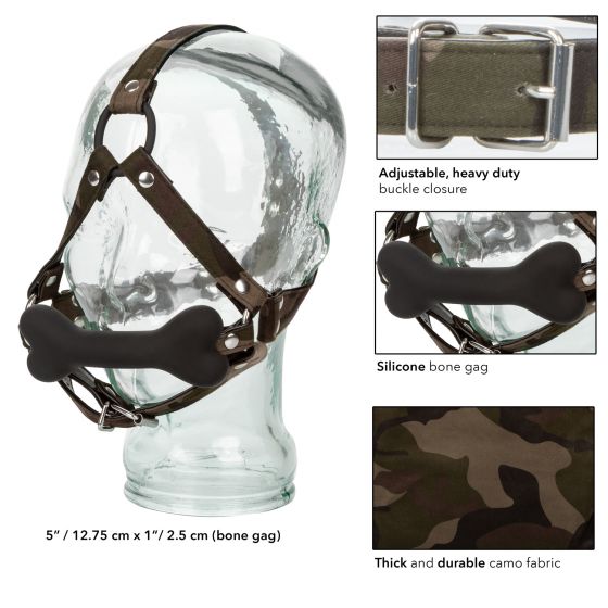 CalExotics Colt Camo Bone Gag