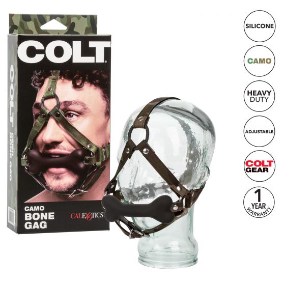 CalExotics Colt Camo Bone Gag