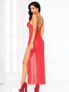 Seven 'Til Midnight 10914 All That Glitters Gown Set - Small - Red