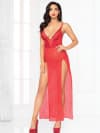 Seven 'Til Midnight 10914 All That Glitters Gown Set - Small - Red