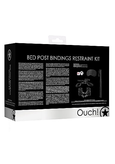 Shots Toys Ouch! Bed Post Bindings Restraint Kit