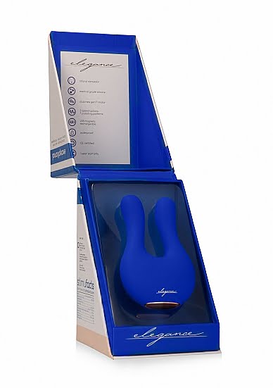 Shots Toys Elegance Exceptional Clitoral Stimulator - Blue