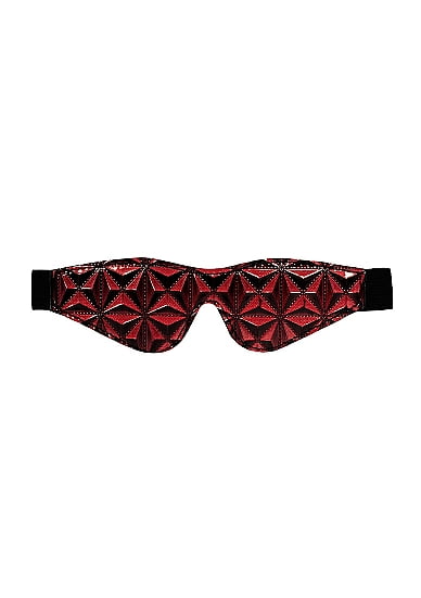 Shots Toys Ouch! Luxury Eye Mask - Burgundy