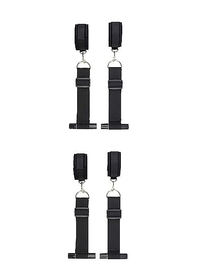 Shots Toys Ouch! Door Restraint Set - Black