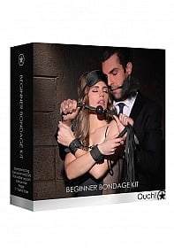 Shots Toys Ouch! Beginners Bondage Kit - Black