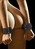 Shots Toys Ouch! Luxury Hand Cuffs - Black