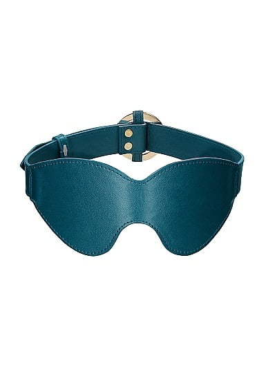 Shots Toys Ouch! Luxurious & Fashionable Eye Mask - Green