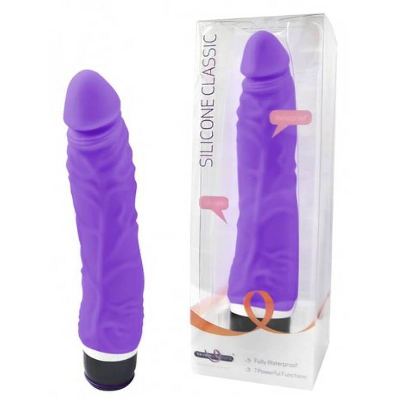 Seven Creations Silicone Classic Thick Veined Vibrator