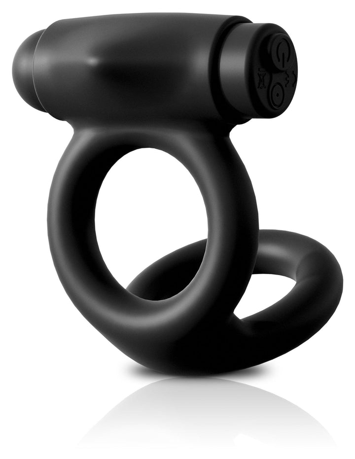 Control by Sir Richard's Vibrating Silicone Cock & Ball Vibrating Cock Ring