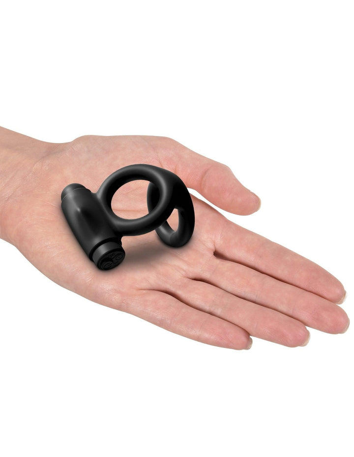 Control by Sir Richard's Vibrating Silicone Cock & Ball Vibrating Cock Ring