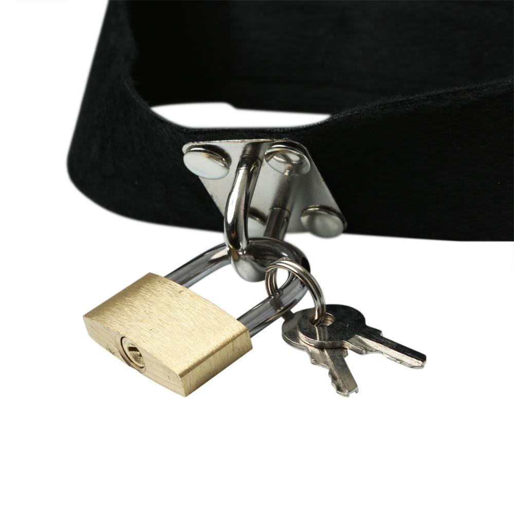 S&M Lock & Key Collar-9045