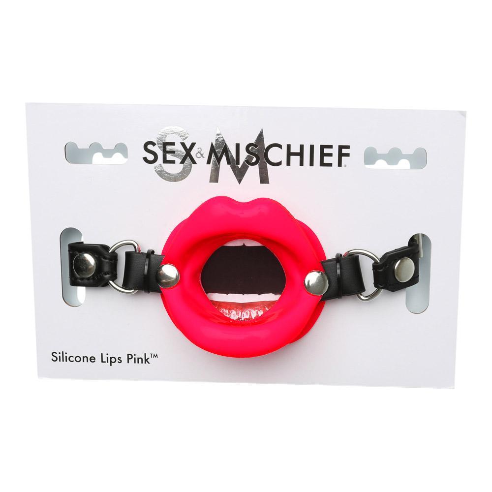 Sportsheets Sex & Mischief Silicone Lips - Red