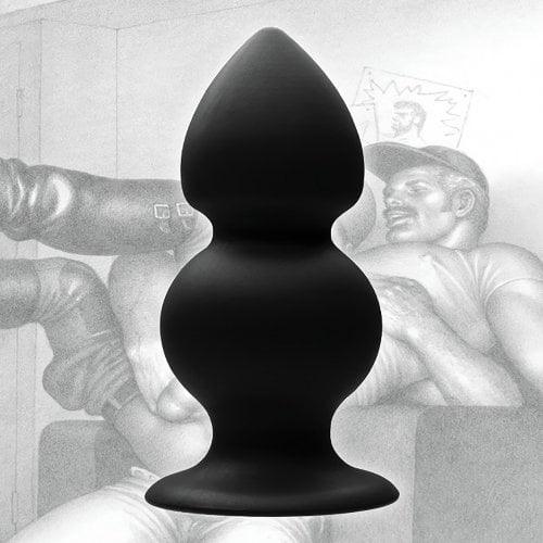 XR Brands Tom of Finland Weighted Silicone Anal Plug
