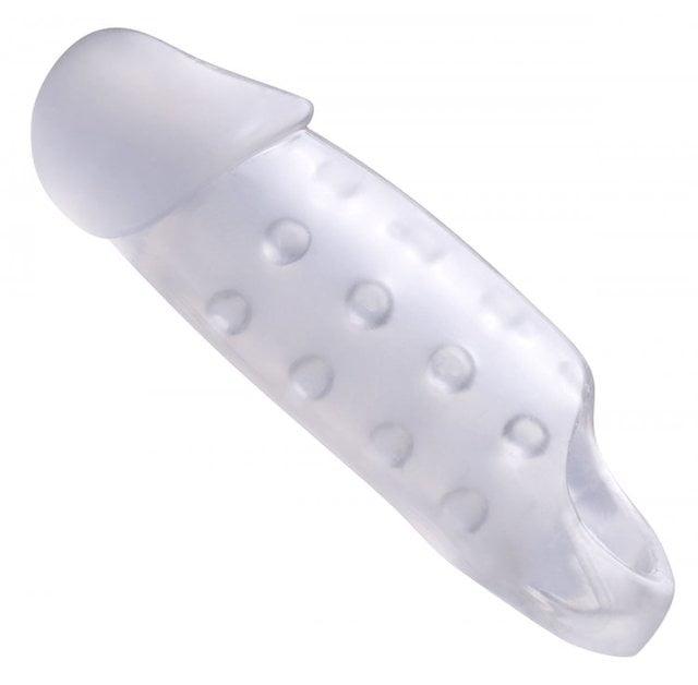 XR Brands Tom of Finland Clear Smooth Cock Enhancer
