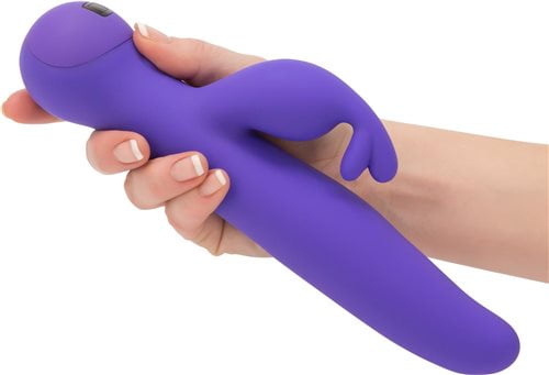 Swan Touch Trio Rabbit Vibrator - Purple