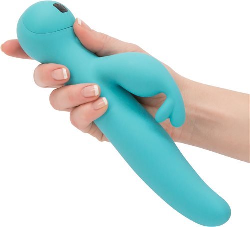 Swan Touch Trio Rechargeable Vibrator - Teal