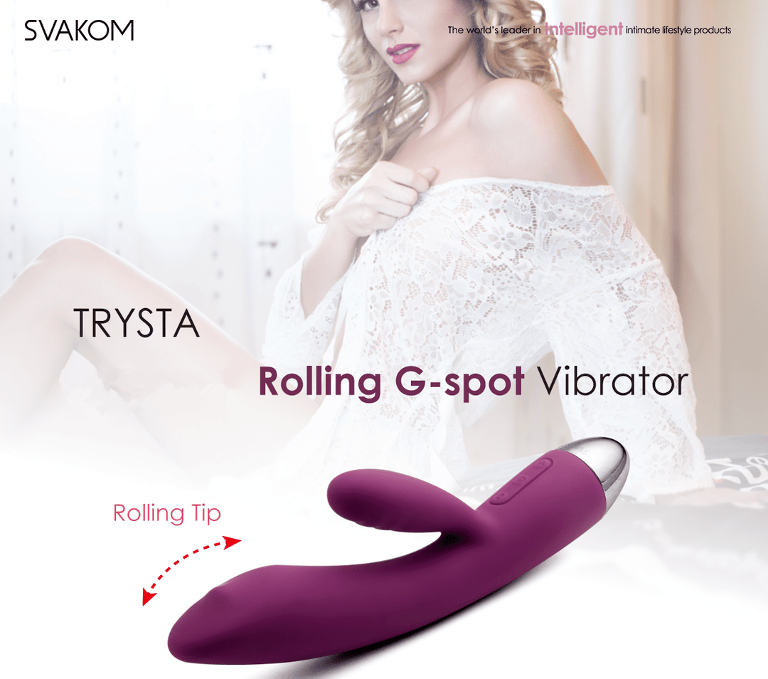 Svakom Trysta Rabbit Vibrator with G-spot Ball