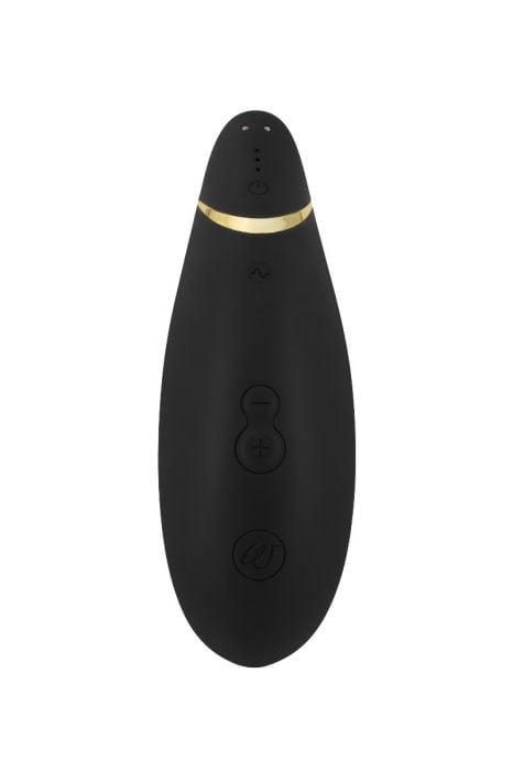 Womanizer Premium Rechargeable Clitoral Stimulator - Black